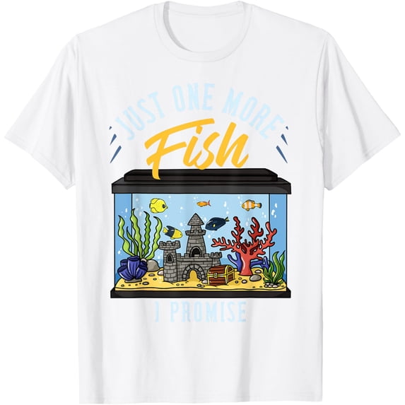 Exquisite and comfortable-Fish Tank Aquarium Gift Saltwater Aquascaping T-Shirt