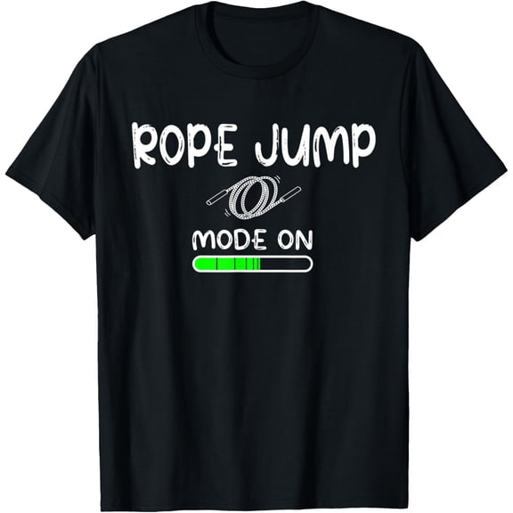 Exquisite and comfortable-Fitness Roping Jump mode on - Jumping Rope Skipping T-Shirt