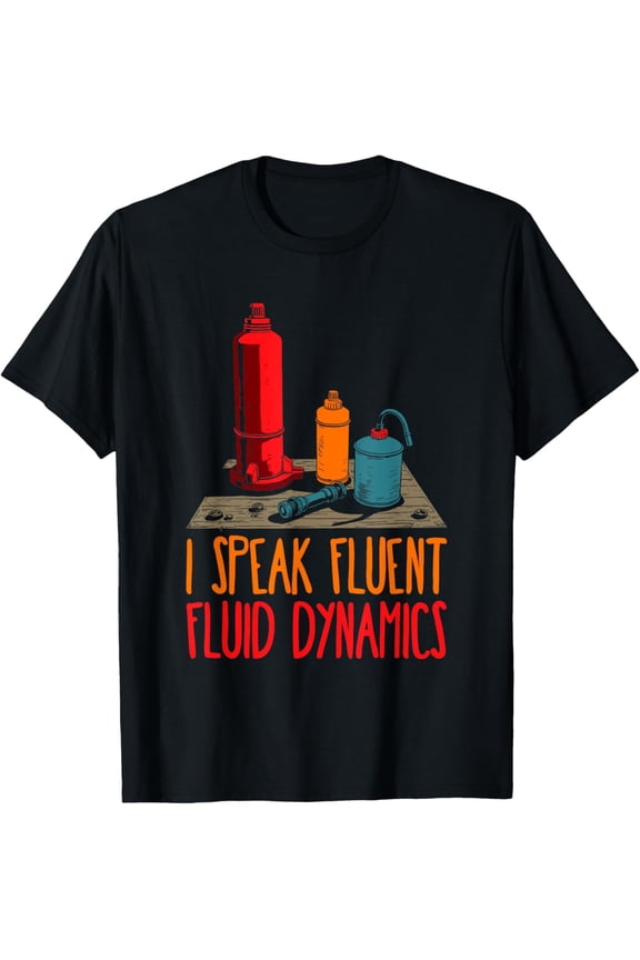 Exquisite and comfortable-Fluid Mechanics Pump Design Water - Hydraulic Engineer T-Shirt