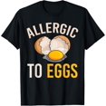 thumbnail image 1 of Exquisite and comfortable-Food Intolerance Allergic Eggs Food Allergy T-Shirt, 1 of 4
