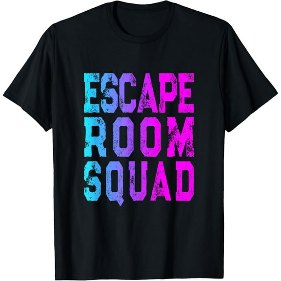 Exquisite and comfortable-Fun Escape Room Squad - Matching Escape Room Group Party T-Shirt