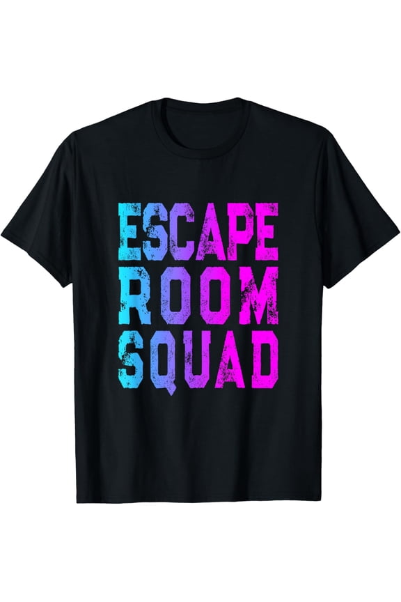 Exquisite and comfortable-Fun Escape Room Squad - Matching Escape Room Group Party T-Shirt