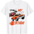 thumbnail image 1 of Exquisite and comfortable-Fun My Birthday Race Car Boys Girls Youth Men Women Racing T-Shirt, 1 of 4