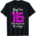 thumbnail image 1 of Exquisite and comfortable-Funny 16th Birthday Driving T-Shirt for 16 Year Old Girls T-Shirt, 1 of 4