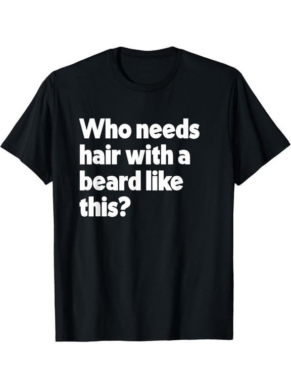 Exquisite and comfortable-Funny Beard Lives Matter Gift Bearded Husband Men Dad Goatee T-Shirt