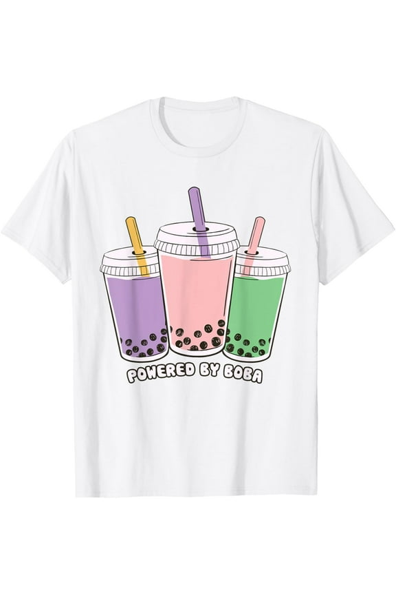 Exquisite and comfortable-Funny Boba Milk Tea Lover Gift for Men Women Kids Boys Girls T-Shirt