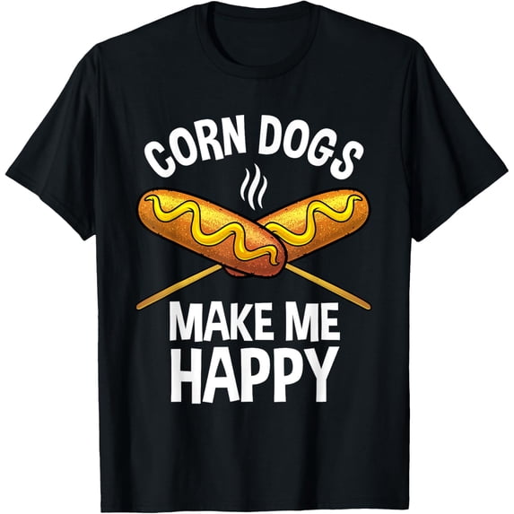 Exquisite and comfortable-Funny Corn Dog For Men Women Kids Corn Dog Hot Dog Lovers T-Shirt