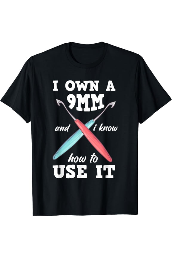 Exquisite and comfortable-Funny Crocheting Crochet T-Shirt
