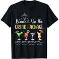 thumbnail image 1 of Exquisite and comfortable-Funny Cruise Blame It On The Drink Package Family Cruising T-Shirt, 1 of 4