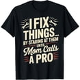 thumbnail image 1 of Exquisite and comfortable-Funny Dad Shirt I Fix Things Husbands Fathers Day T-Shirt, 1 of 4