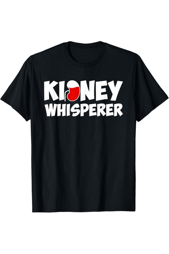Exquisite and comfortable-Funny Dialysis Nurse For Men Women Kidney Disease Awareness T-Shirt, Black