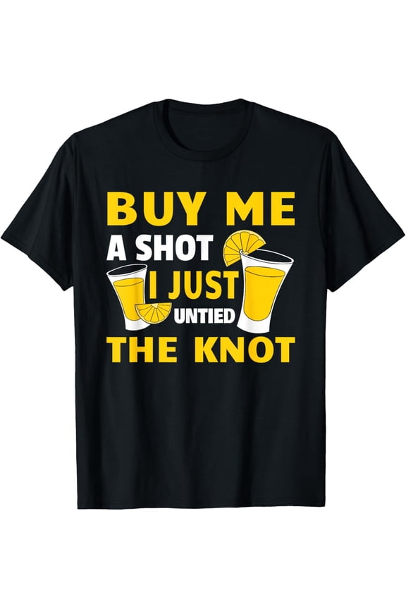 Exquisite and comfortable-Funny Divorce Art For Men Women Divorce Party Newly Divorced T-Shirt