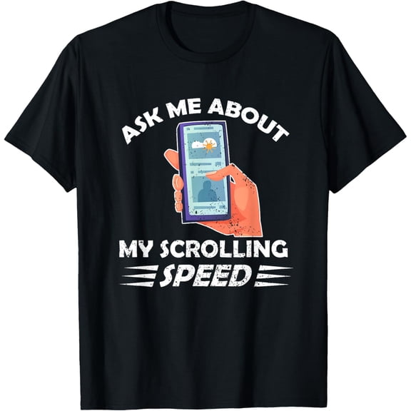 Exquisite and comfortable-Funny Doomscrolling Addiction Internet Fomo Viral Contents T-Shirt
