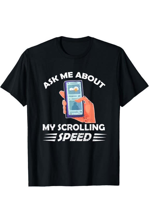 Exquisite and comfortable-Funny Doomscrolling Addiction Internet Fomo Viral Contents T-Shirt