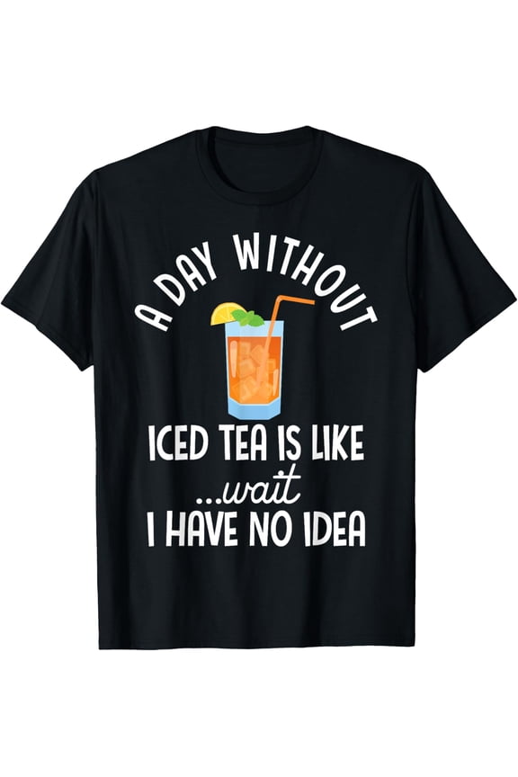 Exquisite and comfortable-Funny Iced Tea Lover Gift Shirt For Men Wome Kids T-Shirt