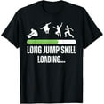 thumbnail image 1 of Exquisite and comfortable-Funny Long Jump Design Track And Field Jumping For Men Women T-Shirt, 1 of 4