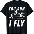 thumbnail image 1 of Exquisite and comfortable-Funny Long Jump Design Track And Field Jumping For Men Women T-Shirt, 1 of 4