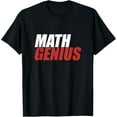 thumbnail image 1 of Exquisite and comfortable-Funny Math Genius T-Shirt Pi Day T-Shirt, 1 of 4