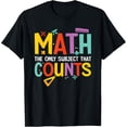 thumbnail image 1 of Exquisite and comfortable-Funny Math Lover Graphic for Women Men Math Mathematician T-Shirt, 1 of 4