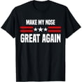 thumbnail image 1 of Exquisite and comfortable-Funny Nose Injury Recovery T-Shirt, 1 of 4