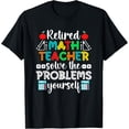 thumbnail image 1 of Exquisite and comfortable-Funny Retired Math Teacher Retirement T-Shirt, 1 of 4