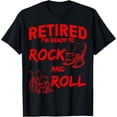 thumbnail image 1 of Exquisite and comfortable-Funny Retirement Gift Men Women Cool Retired Rocking Chair T-Shirt, 1 of 4