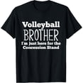 thumbnail image 1 of Exquisite and comfortable-Funny Volleyball Brother Boys Shirt Sibling Son Game T-Shirt, 1 of 4