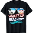 thumbnail image 1 of Exquisite and comfortable-Funny Whats Up Beaches Family Vacation Matching T-Shirt, 1 of 4