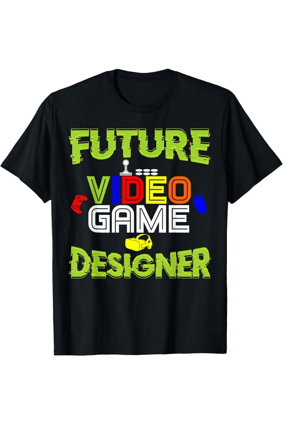Exquisite and comfortable-Future Video Game Designer Gift For Kids Cool Gaming Gamer T-Shirt