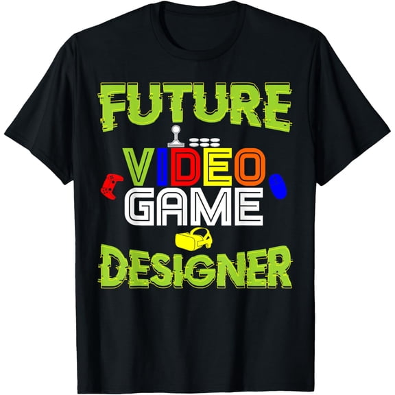 Exquisite and comfortable-Future Video Game Designer Gift For Kids Cool Gaming Gamer T-Shirt