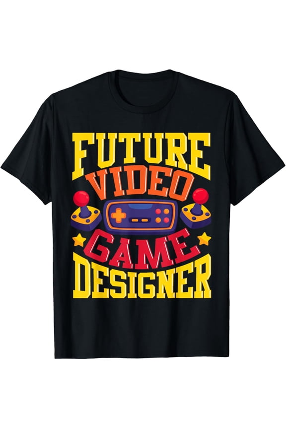 Exquisite and comfortable-Future Video Game Designer Gift For Kids Cool Gaming Gamer T-Shirt