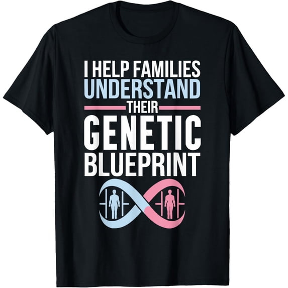 Exquisite and comfortable-Genetic Counselor Dad Genes Job Profession T-Shirt