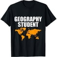 thumbnail image 1 of Exquisite and comfortable-Geography Student Geographer Geographic Job Geography T-Shirt, 1 of 4