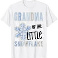 thumbnail image 1 of Exquisite and comfortable-Grandma of Little Snowflake Christmas Winter Baby Shower Boy T-Shirt, 1 of 4