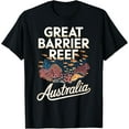thumbnail image 1 of Exquisite and comfortable-Great Barrier Reef Australia Themed T-Shirt, 1 of 4