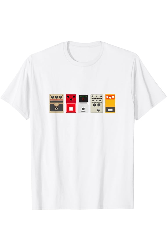 Exquisite and comfortable-Guitar Effects Pedal / Stomp Box Rock T Shirt T-Shirt