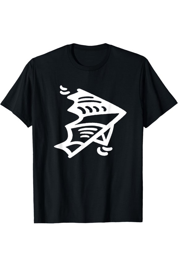 Exquisite and comfortable-Hand Gliding Silhouette Logo T-Shirt