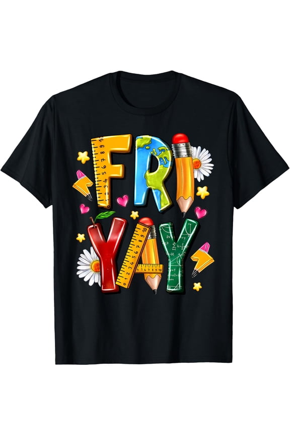 Exquisite and comfortable-Happy FriYay Funny Fri Yay Teacher Student Friday Weekend T-Shirt