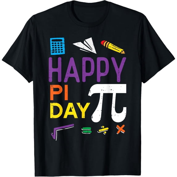 Exquisite and comfortable-Happy Pi Day Funny Pi 3.14 Math Teacher Boys Girls Kids T-Shirt