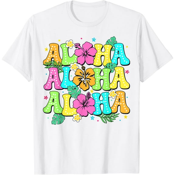 Exquisite and comfortable-Hawaiian Aloha Tropical Luau Costume Party Hawaii Island T-Shirt