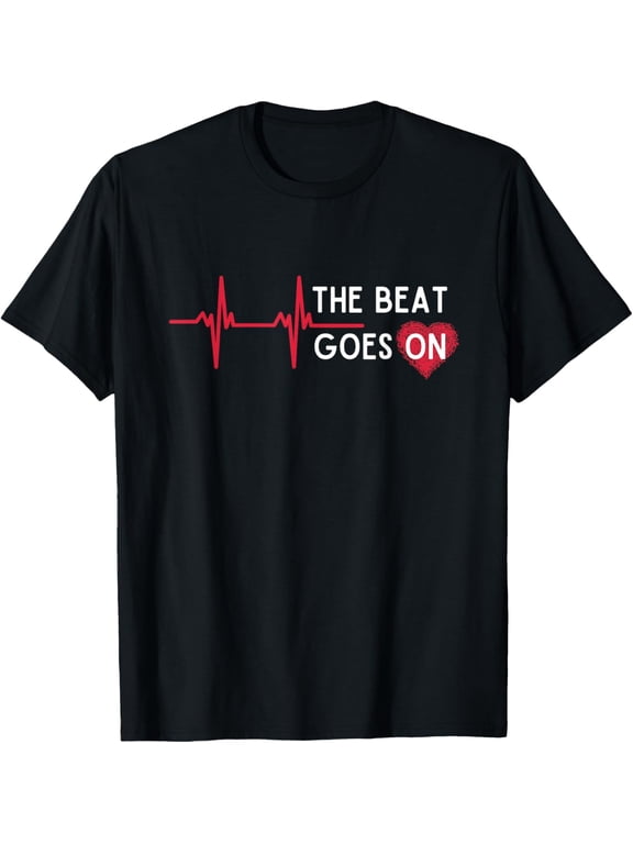 Exquisite and comfortable-Heart Attack Surgery The Beat Goes On Survivor Rehab Recover T-Shirt