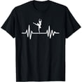 thumbnail image 1 of Exquisite and comfortable- Heartbeat Ballet Dancing T-Shirt, 1 of 4