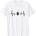 thumbnail image 1 of Exquisite and comfortable-Heartbeat ECG Boba Milk Tea Milktea Bubble Tea Boba Pearl T-Shirt, 1 of 4