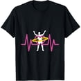 thumbnail image 1 of Exquisite and comfortable-Heartbeat Juggling Competitions Circus Dancing Hula Hoop T-Shirt, 1 of 4
