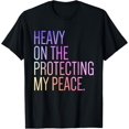 thumbnail image 1 of Exquisite and comfortable-Heavy On The Protecting My Peace Self-Care T-Shirt, 1 of 4