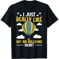 thumbnail image 1 of Exquisite and comfortable-Hot Air Balloon Ride Design for a Hot Air Balloon lover T-Shirt, 1 of 4