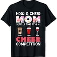thumbnail image 1 of Exquisite and comfortable-How A Cheer Mom Tells Time At A Cheer Competition Gift T-Shirt, 1 of 4