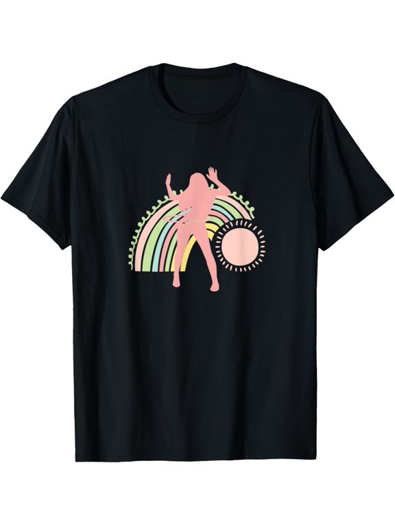 Exquisite and comfortable-Hula Hoop Rainbow Dancer Hoopdance T-Shirt