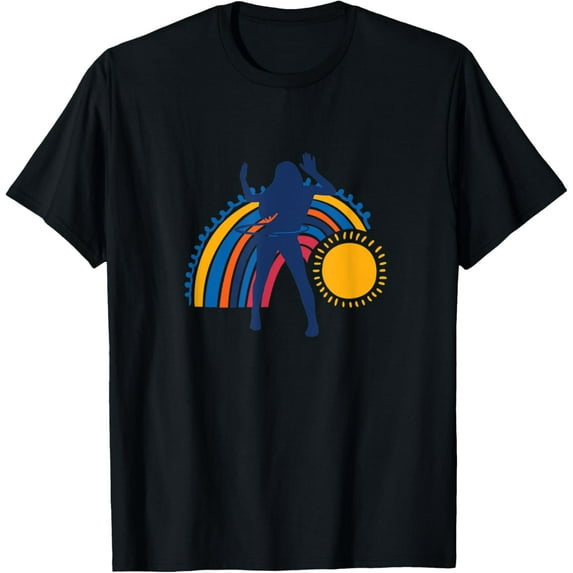 Exquisite and comfortable-Hula Hoop Rainbow Dancer Hoopdance T-Shirt