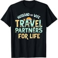 thumbnail image 1 of Exquisite and comfortable-Husband And Wife Travel Trip Couples Matching Vacation T-Shirt, 1 of 4